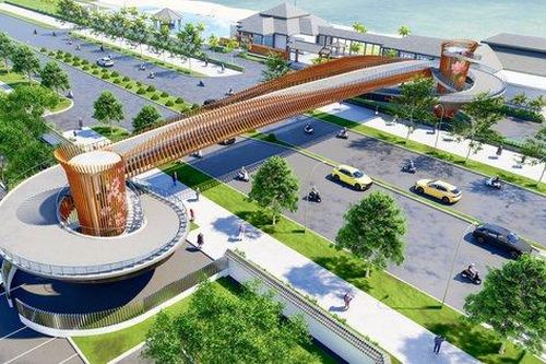 Đà Nẵng sẽ có cầu vượt kết nối bãi biển đầu tiên