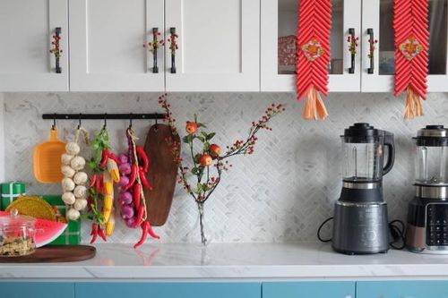 Gợi ý decor phòng bếp để nghênh đón tài lộc và bình an cho năm mới 2023