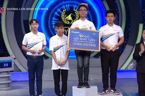 Nam sinh Gia Lai giành vòng nguyệt quế Đường Lên Đỉnh Olympia với 330 điểm