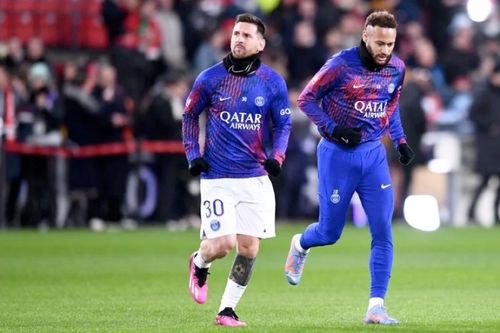 Messi và Neymar bị quy trách nhiệm khiến PSG thua trận