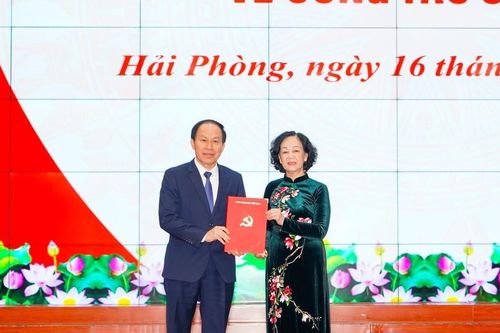 Ông Lê Tiến Châu làm Bí thư Thành ủy Hải Phòng