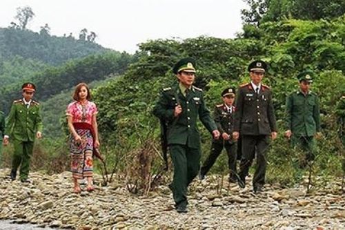 Tăng cường giữ vững an ninh trật tự tuyến biên giới Việt – Lào