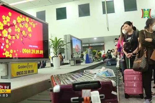 Tấp nập kiều bào về quê đón Tết