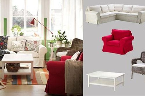 Cách phối màu nội thất đơn giản nhưng bắt mắt để đón Tết