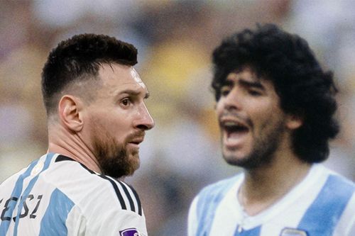 HLV Scaloni: Messi vĩ đại hơn Maradona