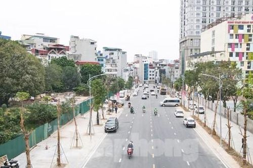 Cận cảnh thông xe tuyến đường hơn 340 tỉ đồng ở Hà Nội