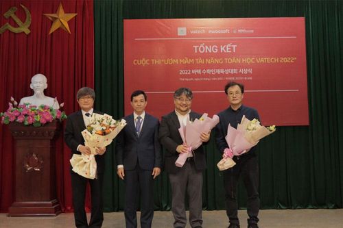 Học sinh đạt thành tích cao tại cuộc thi 'Ươm mầm tài năng toán học VATECH 2022'