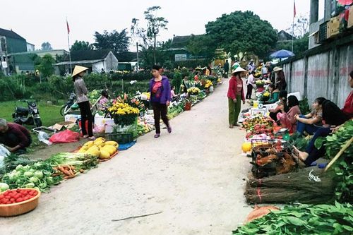 Chợ quê ngày Tết