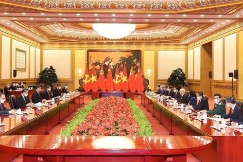 Điện mừng Kỷ niệm 73 năm ngày thiết lập quan hệ ngoại giao Việt Nam-Trung Quốc