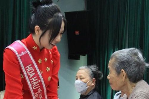 Hoạt động đầu tiên của Hoa hậu Thanh Thủy ở quê nhà