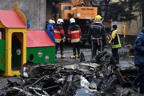 Tổng thống Ukraine Zelensky 'lên tiếng' sau vụ rơi máy bay khiến Bộ trưởng Nội vụ tử nạn