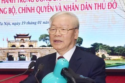 Tổng Bí thư Nguyễn Phú Trọng yêu cầu cán bộ chủ chốt Hà Nội phải gương mẫu