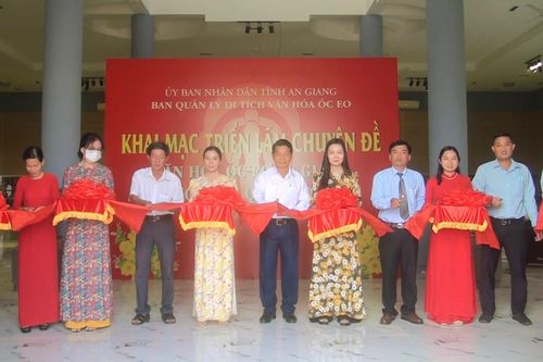 An Giang triển lãm chuyên đề Văn hóa Óc Eo dịp Xuân Quý Mão