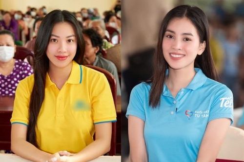 Dàn hoa, á hậu đem yêu thương đến người nghèo trước thềm năm mới
