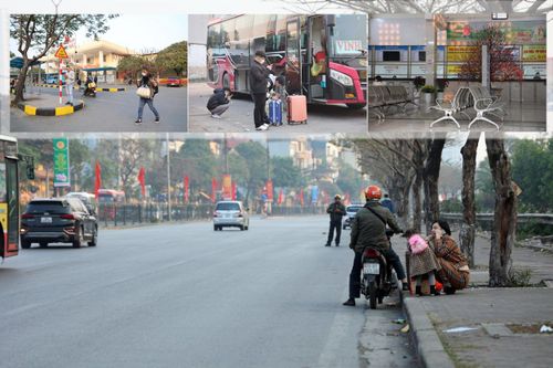 Hà Nội ngày 29 Tết: Cửa ngõ thông thoáng, bến xe đìu hiu