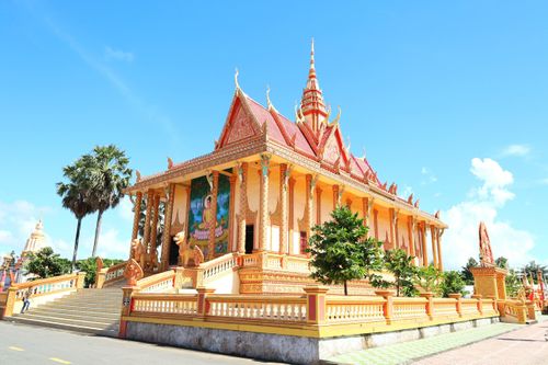 Ngắm ngôi chùa Khmer 135 năm tuổi ở Bạc Liêu