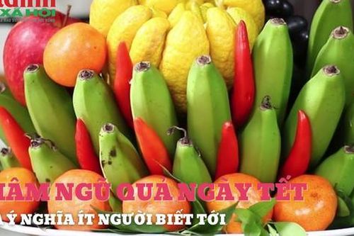 Ý nghĩa của mâm ngũ quả ngày Tết mà ít người biết đến là gì?
