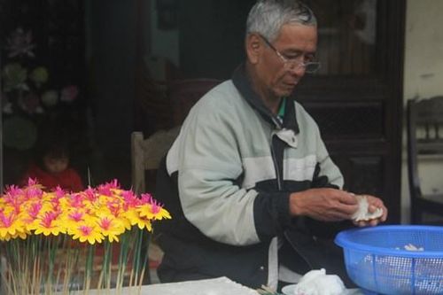 Độc đáo làng nghề hoa giấy Thanh Tiên