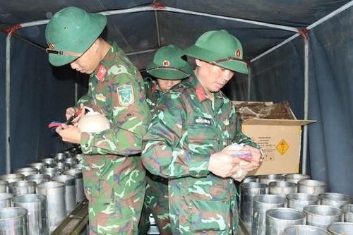 Mục sở thị giàn pháo hoa sẵn sàng khai hỏa trong đêm giao thừa