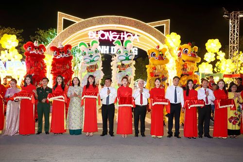 Bình Dương khai mạc Hội hoa Xuân và các hoạt động mừng Tết Nguyên đán