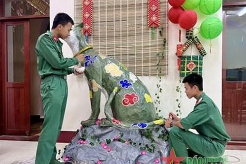 Sư đoàn 330 tất bật đón 'nàng Xuân'