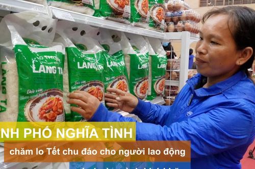 Thành phố nghĩa tình chăm lo Tết chu đáo cho người lao động, các hoàn cảnh khó khăn