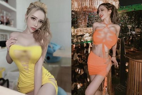Hot girl diện đồ cắt xẻ táo bạo khoe dáng bốc lửa