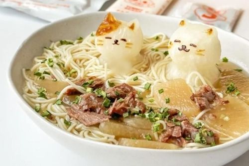 Thích mê món mì củ cải mèo cho mâm cơm Tết tròn vị