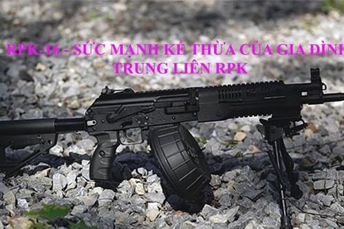 RPK-16 - Sức mạnh kế thừa của gia đình trung liên RPK