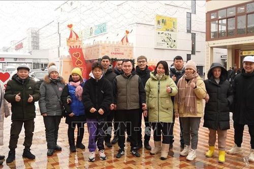Tết tại khu chợ đông người Việt nhất nhì nước Nga