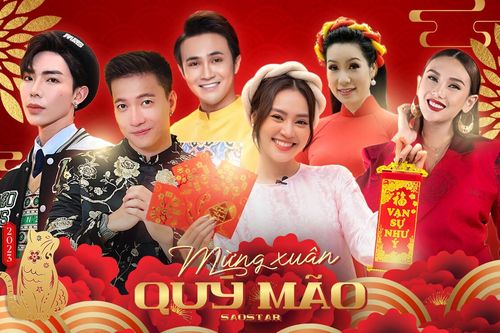 NSƯT Trịnh Kim Chi, Ninh Dương Lan Ngọc, S.T Sơn Thạch cùng dàn sao Việt chúc Tết độc giả SAOstar