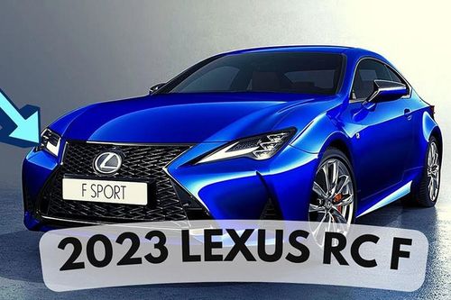 Lexus RC 2023 - chiếc coupe 2 cửa hạng sang từ hơn 1 tỷ đồng