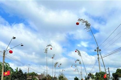 Cao nguyên Đắk Lắk dựng nêu đón Tết