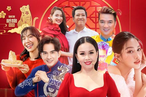 Đàm Vĩnh Hưng, Đan Trường, Cẩm Ly, Trường Giang rộn ràng chúc Tết Quý Mão