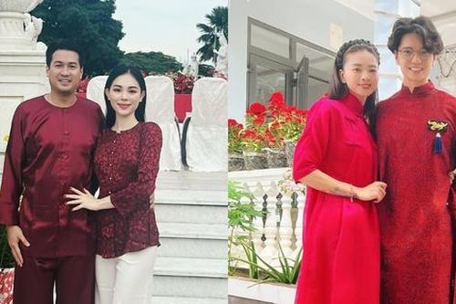 Nhiều cặp đôi khoe ảnh hạnh phúc ngập tràn ngày đầu năm