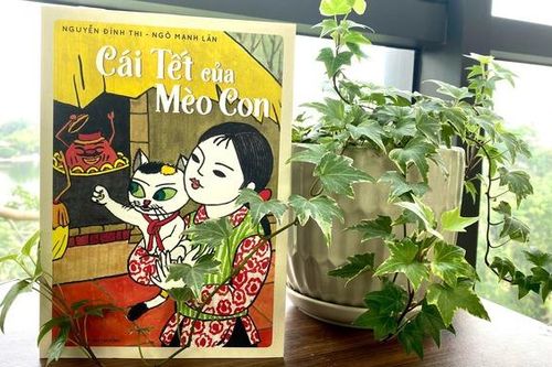 Những chú mèo trong trang sách cho trẻ nhỏ
