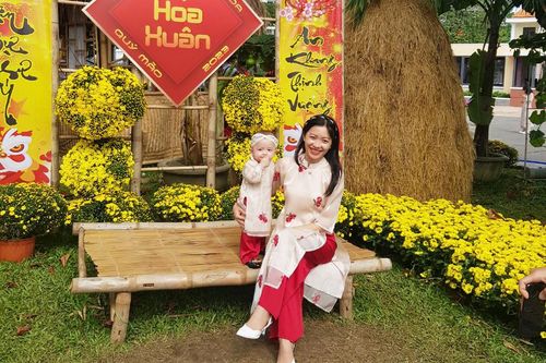 Check-in Hội hoa xuân mùng Một Tết