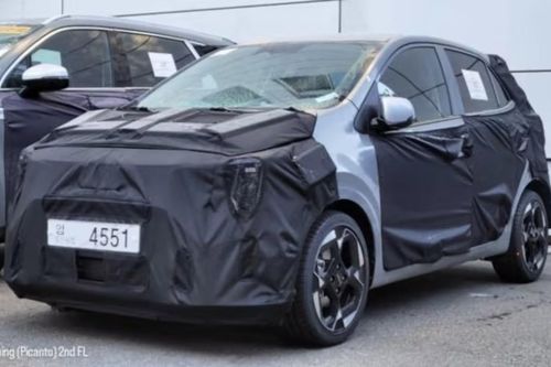 Kia Morning bản nâng cấp 2024 lần đầu lộ diện