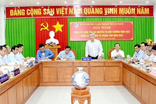 An Giang triển khai nhiệm vụ ngành tài nguyên và môi trường năm 2023