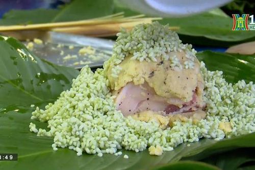 Bánh chưng cốm - hương vị mới lạ mà thân quen