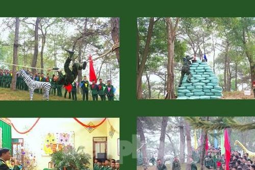 Khám phá không gian vui xuân của chiến sĩ bộ binh chủ lực ở Đoàn An Lão
