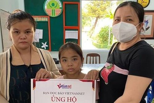 Niềm vui nhân đôi của những số phận khó khăn được bạn đọc VietNamNet giúp đỡ