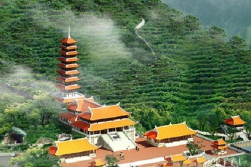 Vẻ đẹp của ngôi chùa duy nhất thờ Phật bà Đại Tuệ tại Việt Nam