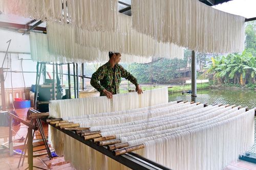 Phú Thọ: Câu chuyện 'ông nông dân khùng' giữ nghề làm mì gạo ở ngôi làng cổ
