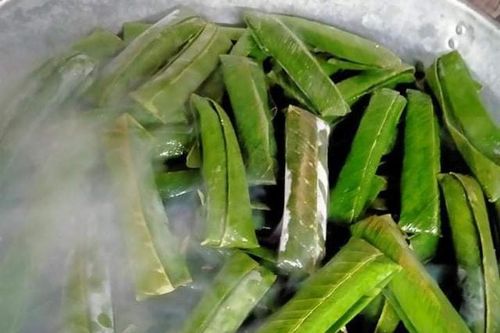 Bánh răng bừa gói lá dong