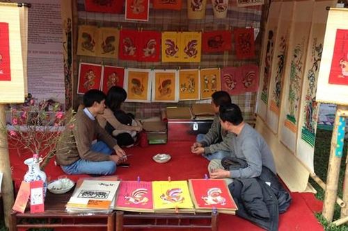 Thú chơi tranh Tết