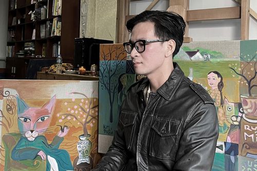 Gắn kết yếu tố truyền thống với hiện đại trong minh họa sách Tết