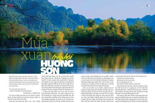 Mùa xuân trẩy hội Hương Sơn