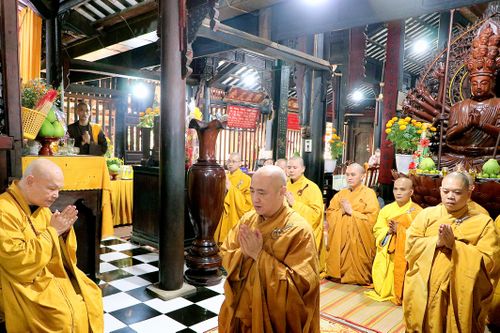 Bình Dương: Hòa thượng Thích Thiện Nhơn thăm tổ đình Hội Khánh nhân dịp đầu năm mới