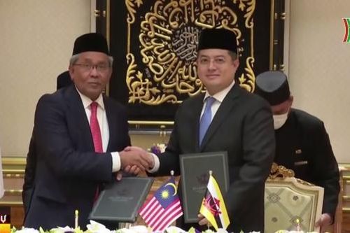Malaysia - Brunei tăng cường hợp tác song phương